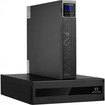 PowerWalker VFI 6000 RTG PF1 6000 VA Online dvigubo keitimo UPS - Rackmount/Tower, 2x IEC C19 lizdai, gryna sinusinė banga