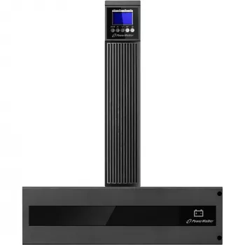 PowerWalker VFI 6000 RTG PF1 6000 VA Online dvigubo keitimo UPS - Rackmount/Tower, 2x IEC C19 lizdai, gryna sinusinė banga