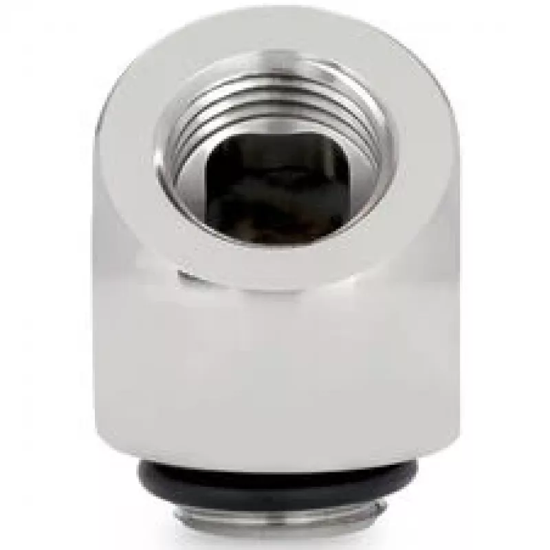 Thermal Grizzly DeltaMate Rotary 45° G1/4 adapteris - blizgus nikelis