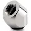 Thermal Grizzly DeltaMate Rotary 45° G1/4 adapteris - blizgus nikelis