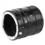 Walimex makro tarpiniai žiedai Nikon F laikikliui – 12mm, 20mm, 36mm prailginimo vamzdeliai su elektroniniais kontaktais