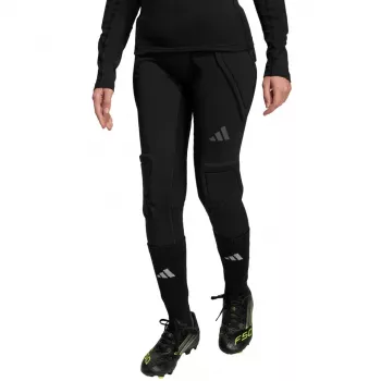adidas Paminkštintos ilgos aptemptos vartininko antblauzdinės vaikams, juodos, 164cm