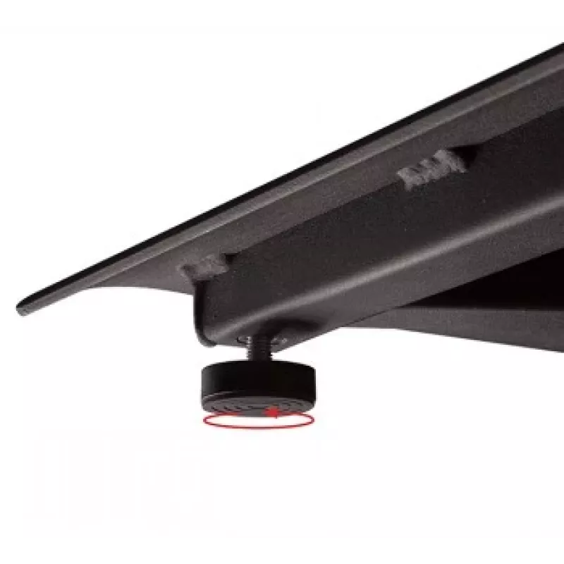 B-TECH AV SYSTEM X - Universalus plokščiaekranis grindinis stovas (VESA 600 x 400) - 1,8 m