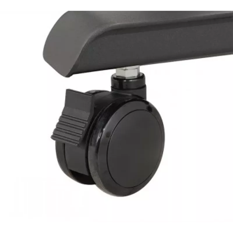 B-TECH AV SYSTEM X - Universalus žemo profilio vežimėlis plokščiaekraniams televizoriams (VESA 600 x 400) - 0,75m Ø50mm strypai