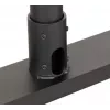 B-TECH AV SYSTEM X - Universalus žemo profilio vežimėlis plokščiaekraniams televizoriams (VESA 600 x 400) - 0,75m Ø50mm strypai