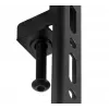 B-TECH AV SYSTEM X - Universalus žemo profilio vežimėlis plokščiaekraniams televizoriams (VESA 600 x 400) - 0,75m Ø50mm strypai