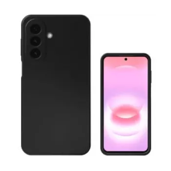 4smarts Silicone Case Cupertino, skirtas Samsung Galaxy A27 5G - juoda
