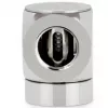 Thermal Grizzly DeltaMate Rotary 90° Moteriškas-Moteriškas G1/4 Adapterio Jungtis, Blizgus Nikelis
