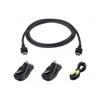 ATEN 2L-7D02UH21X4 itin didelės spartos kabelių rinkinys