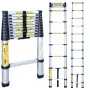 Teleskopinės kopėčios BL-T380 380 cm, 13 pakopų, aliuminis, EN131, 150 kg