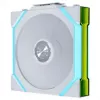 Lian Li UNI FAN SL FLEX Wireless ARGB Reverse 120mm baltas korpuso ventiliatorius