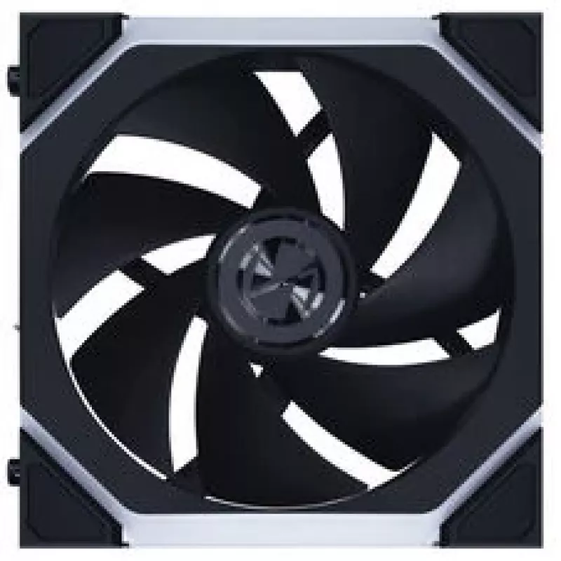 Lian Li UNI FAN SL FLEX Wireless ARGB 120 mm PWM korpuso ventiliatorius - 3 vnt., juodas, atvirkštinės mentės