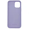 Evelatus Apple iPhone 12 Pro Max Premium Soft Touch silikoninis dėklas šviesiai violetinis
