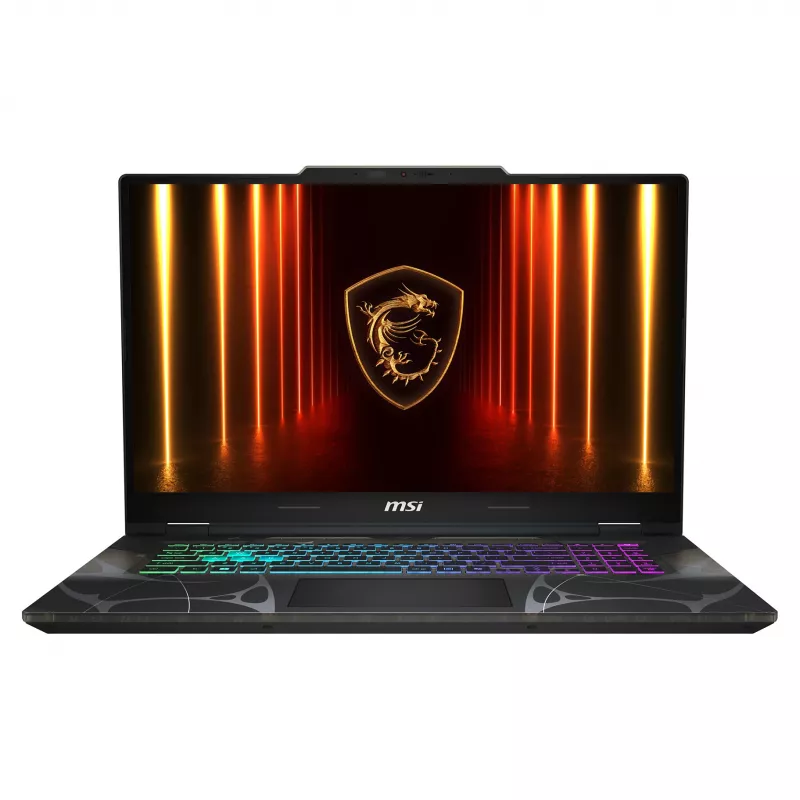 MSI Cyborg 17 B2RWFKG-001FR žaidimų nešiojamasis kompiuteris, 17,3 colio FHD 144Hz, Intel Core i7-240H, 16GB DDR5, 512GB SSD, GeForce RTX 5060, Windows 11 Home, AZERTY prancūziška klaviatūra