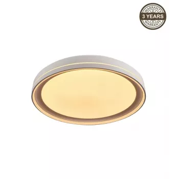 B2361-1M-R LED lubinis šviestuvas 39 cm 30 W reguliuojamas baltas