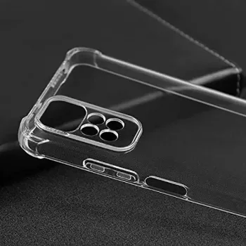 Evelatus Xiaomi Redmi Note 11/11S karinis atsparus smūgiams silikoninis dėklas TPU permatomas