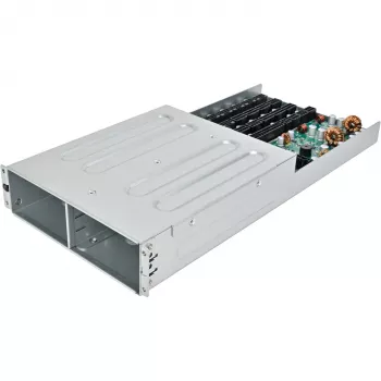 SilverStone SST-CPB01 1U 1+1 atsarginio maitinimo CRPS maitinimo paskirstymo plokštė su korpusu, iki 2400 W