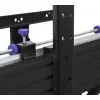 B-TECH AV BT9921/B Soft-Open pilno aptarnavimo sieninis laikiklis XXL ekranams - juodos spalvos