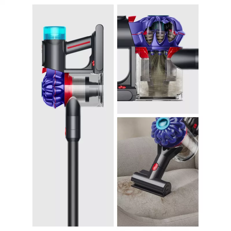 Dyson V10 Konical belaidis dulkių siurblys 465W be dulkių maišelio