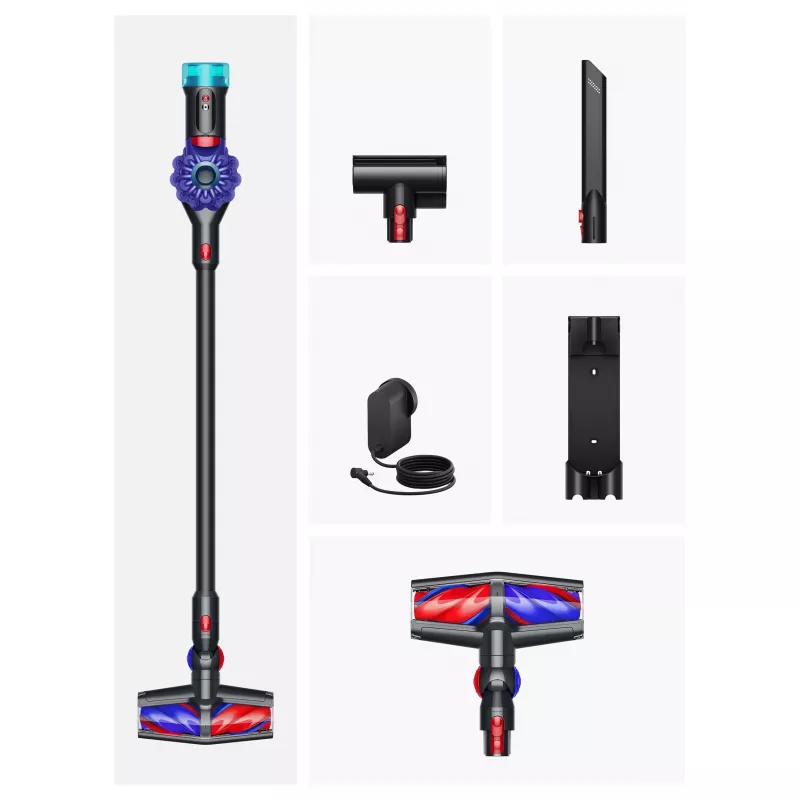 Dyson V10 Konical belaidis dulkių siurblys 465W be dulkių maišelio