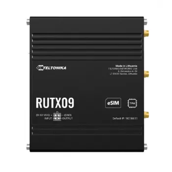 Teltonika Networks RUTX09 (UK) LTE Cat 6 patvarus maršrutizatorius
