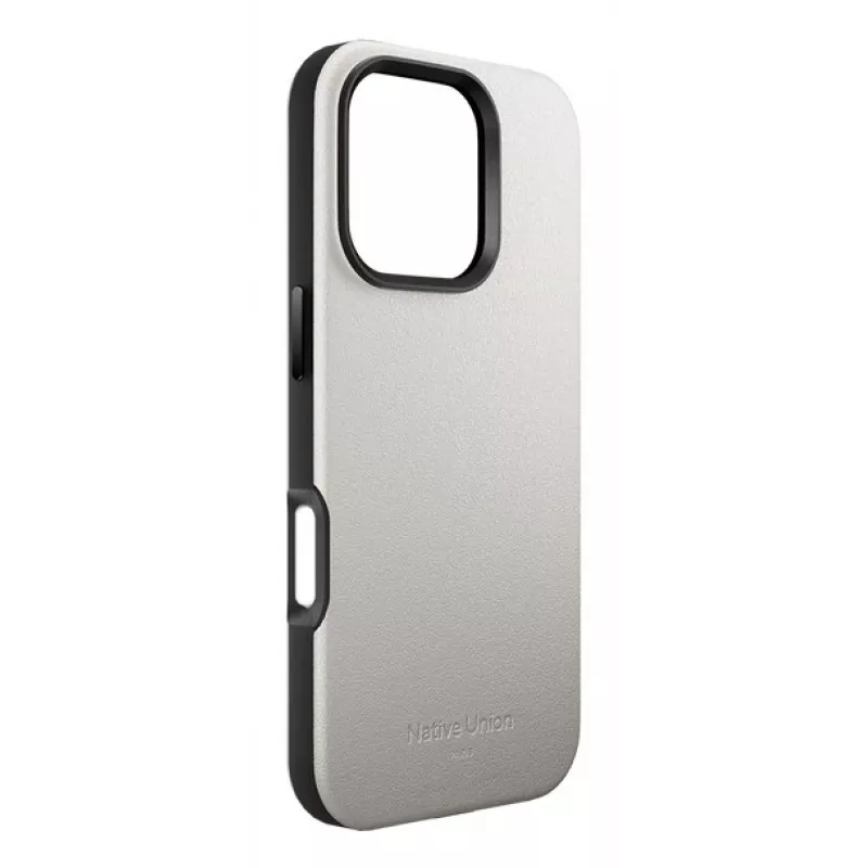 Native Union Active Case, skirtas iPhone 16 - juoda, suderinama su MagSafe, iš perdirbtų medžiagų
