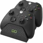 Venom Twin Docking Station, skirta Xbox Series X|S ir Xbox One – dviejų valdiklių įkroviklis su 2x NiMH 850 mAh įkraunamomis baterijomis – LED indikatoriai – juoda