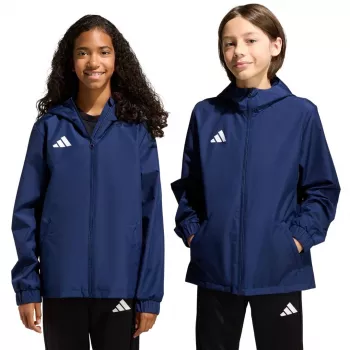 adidas Entrada 26 All Weather vaikiška striukė tamsiai mėlyna 152cm