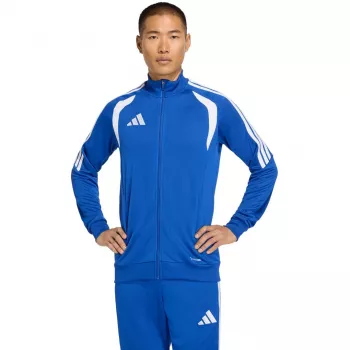 adidas Tiro 26 League treniruočių viršus vyrams, siauras kirpimas, ketvirčio užtrauktukas, mėlynas JY7210 M