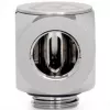 Thermal Grizzly DeltaMate Rotary 90° adapteris G1/4 colio - blizgus nikelis