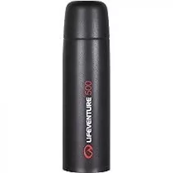 Lifeventure TiV vakuuminis titaninis termosas, 500 ml, tamsiai pilkas
