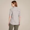 Craghoppers NosiLife Adventure LS Shirt III moteriški kelioniniai marškiniai - Soft Mushroom