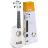 Stagg US-WHITE Soprano ukulelė - aukšto blizgesio balta