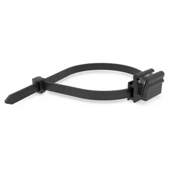 K2 Cable Manager PA66W 2002870 kabelio raištis su tvirtinimo spaustuku