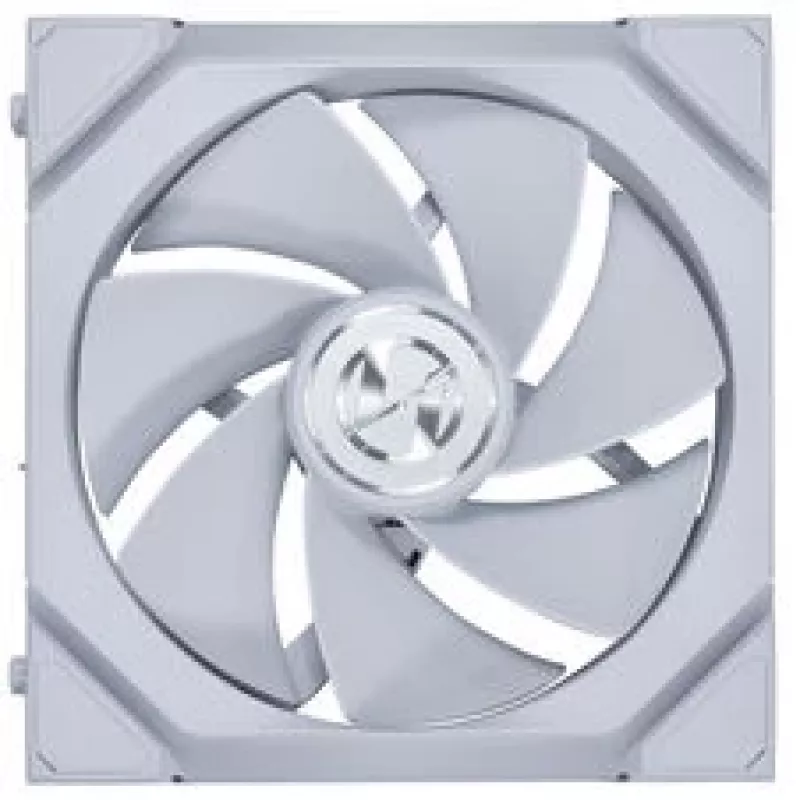 Lian Li UNI FAN SL FLEX Wireless PWM ARGB Reverse Blade 120mm ventiliatorius 3 vnt. komplektas su valdikliu - balta