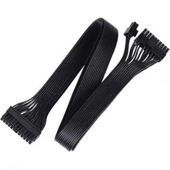 SilverStone Technology SST-PP05-MBEPS EPS 8 kontaktų prailginimo laidas - mėlynas/juodas, 300 mm