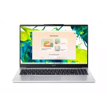 Acer Aspire Lite 15 AL15-44P 15,6 colio Full HD nešiojamasis kompiuteris - AMD Ryzen 3 7430U, 8GB RAM, 512GB SSD, AMD Radeon Graphics, Windows 11 Home - plieno pilka