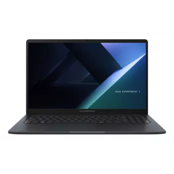 ASUS ExpertBook BM1 BM1503CDA-S72337W 15,6 colio FHD verslo nešiojamasis kompiuteris - AMD Ryzen 3 7335U, 8GB DDR5, 256GB SSD, Windows 11 Home, AZERTY prancūziška klaviatūra, Star Black