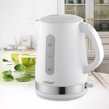 Maestro MR-035-WHITE elektrinis virdulys 1,7 l 2200 W baltas plastikinis