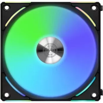 Lian Li UNI FAN AL120 V2 120mm ARGB PWM korpuso ventiliatorius - juodas