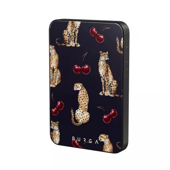 BURGA Burgal Magnetic 5000 mAh išorinė baterija Cougar Gunmetal