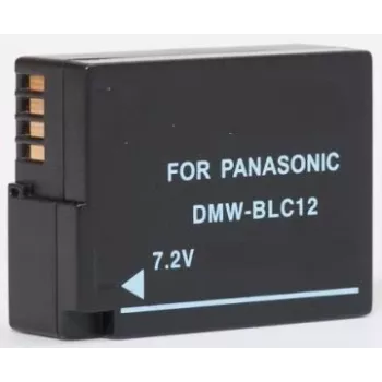 EXTRA DIGITAL Panasonic DMW-BLC12 pakaitinė baterija 1200mAh 7.2V Li-Ion, skirta Lumix G/FZ/GX serijai