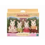 Sylvanian Families Šokoladinių triušių šeimyna - 4 kolekcinės figūrėlės