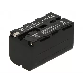 2-POWER vaizdo kameros baterija 7,4 V 5200 mAh, skirta Sony NP-F730 InfoLithium L