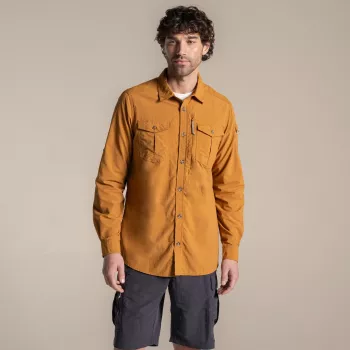 Craghoppers NosiLife Adventure LS Shirt III - Deep Henna, L dydis