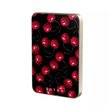 BURGA magnetinis 5000 mAh nešiojamasis įkroviklis, Cherrybomb Gold