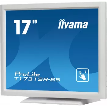Iiyama ProLite T1731SR-W5 17 colių SXGA 5:4 5 laidų varžinis jutiklinis LED monitorius, juodas