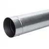 Dūmtraukio įdėklas vamzdis skersmuo 160 mm, 1 m, juodas plienas, vienasienis, aukštatemperatūris