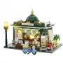 LUMIBRICKS F9023 Laisvai pastatomas plieninis žurnalų stovas, juodos spalvos milteliniu dažymu, vieno skyriaus