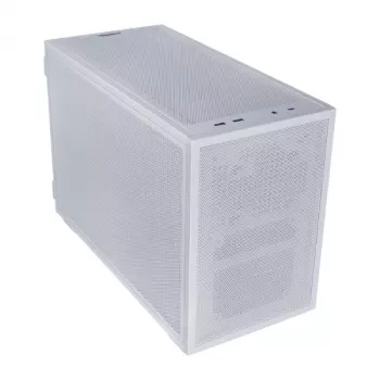 Lian Li DAN Cases B4 Micro-ATX Mini bokštelio korpusas - baltas